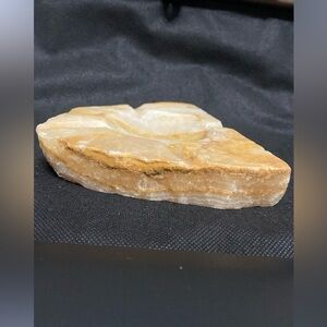 Vintage Madagascar Genuine Natural crystal Bowl/ ashtray